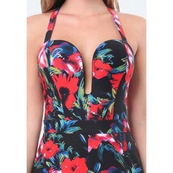 Bebe X NAVEN Floral Printed Jumpsuit Size 4 - Picture 2 of 10